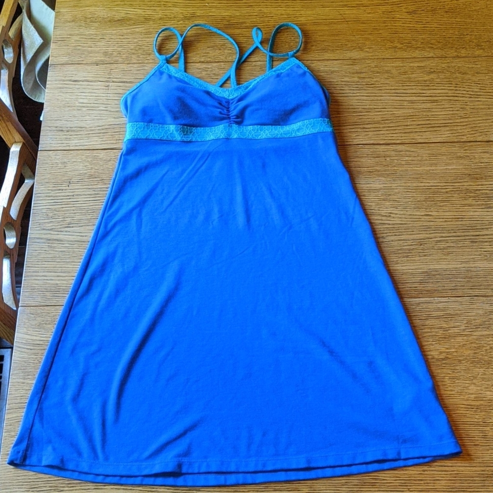 prAna Living Kaley Dress Purple Sz M